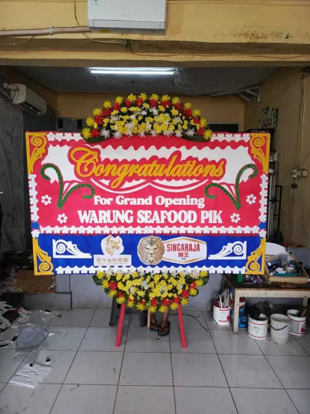 Papan Bunga Ucapan Selamat Cidadap