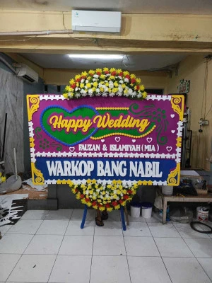 Papan Bunga di Cidadap