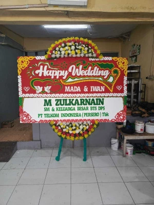 Papan Bunga di Cidadap
