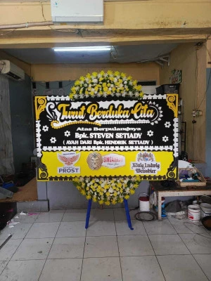 Papan Bunga di Cidadap
