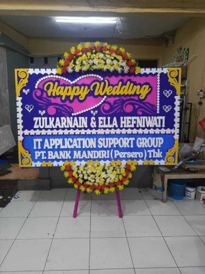 Papan Bunga di Cidadap