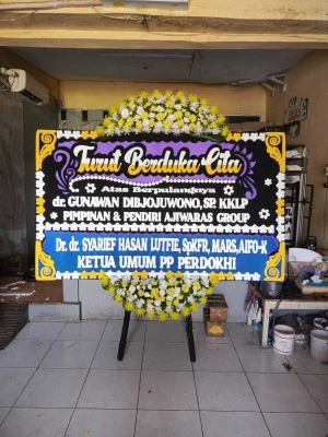 Papan Bunga di Cidadap